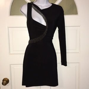 Sexy One Sleeve Cocktail Dress